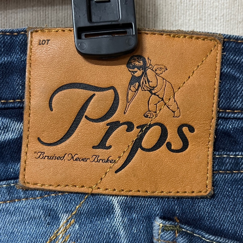 PRPS Dark Blue Skinny Jeans - Picture 8 of 13